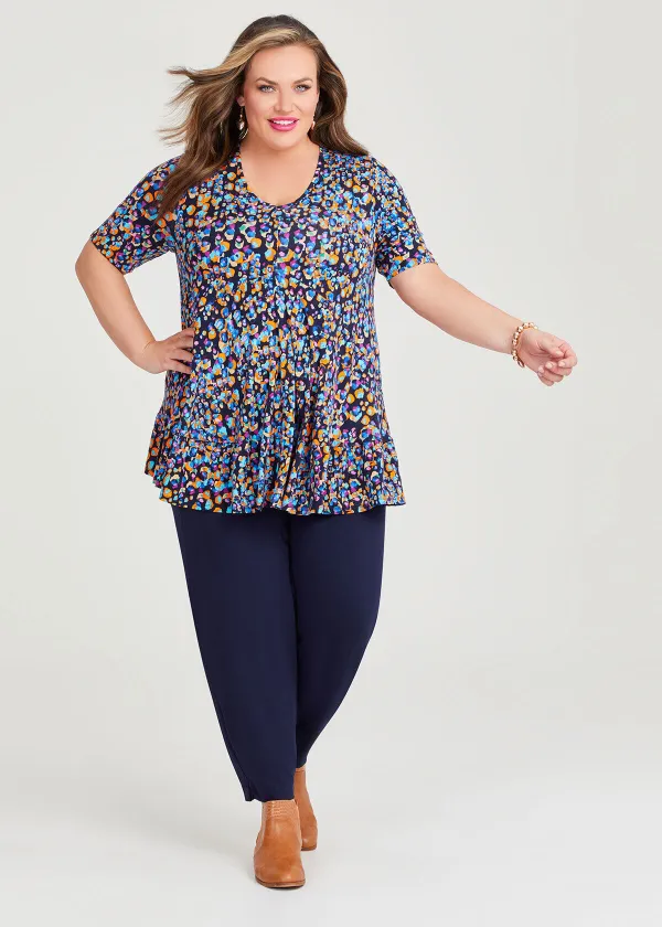 V-neck Bamboo Empire Top