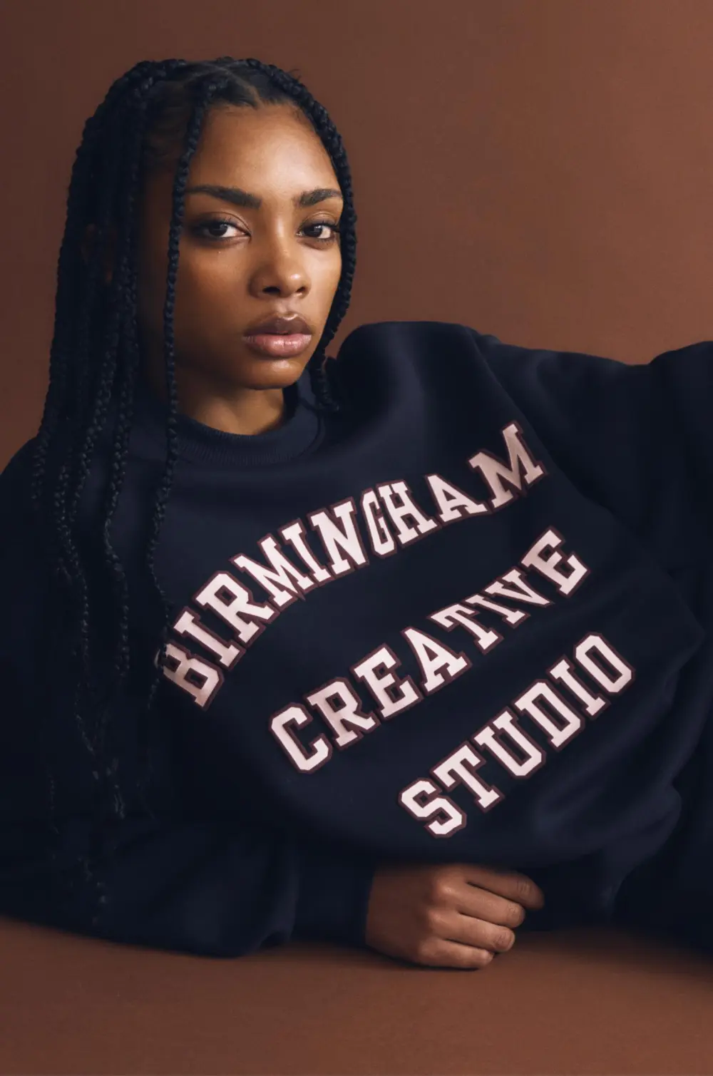 Sudadera gráfico varsity