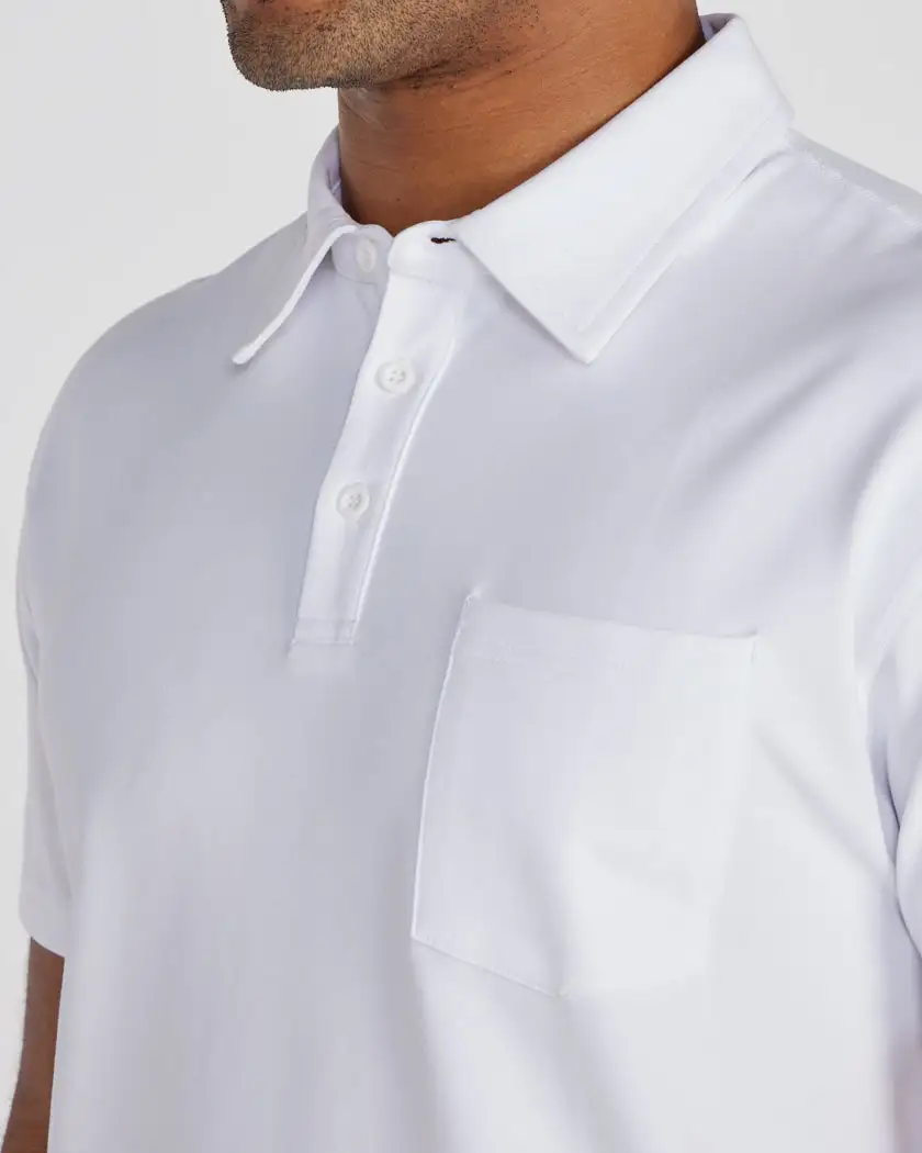 Lux Short Sleeve Pocket Polo