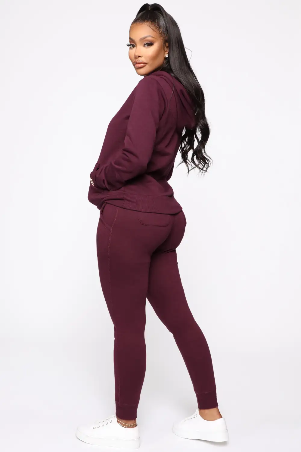 Relaxed Vibe Joggers - Plum