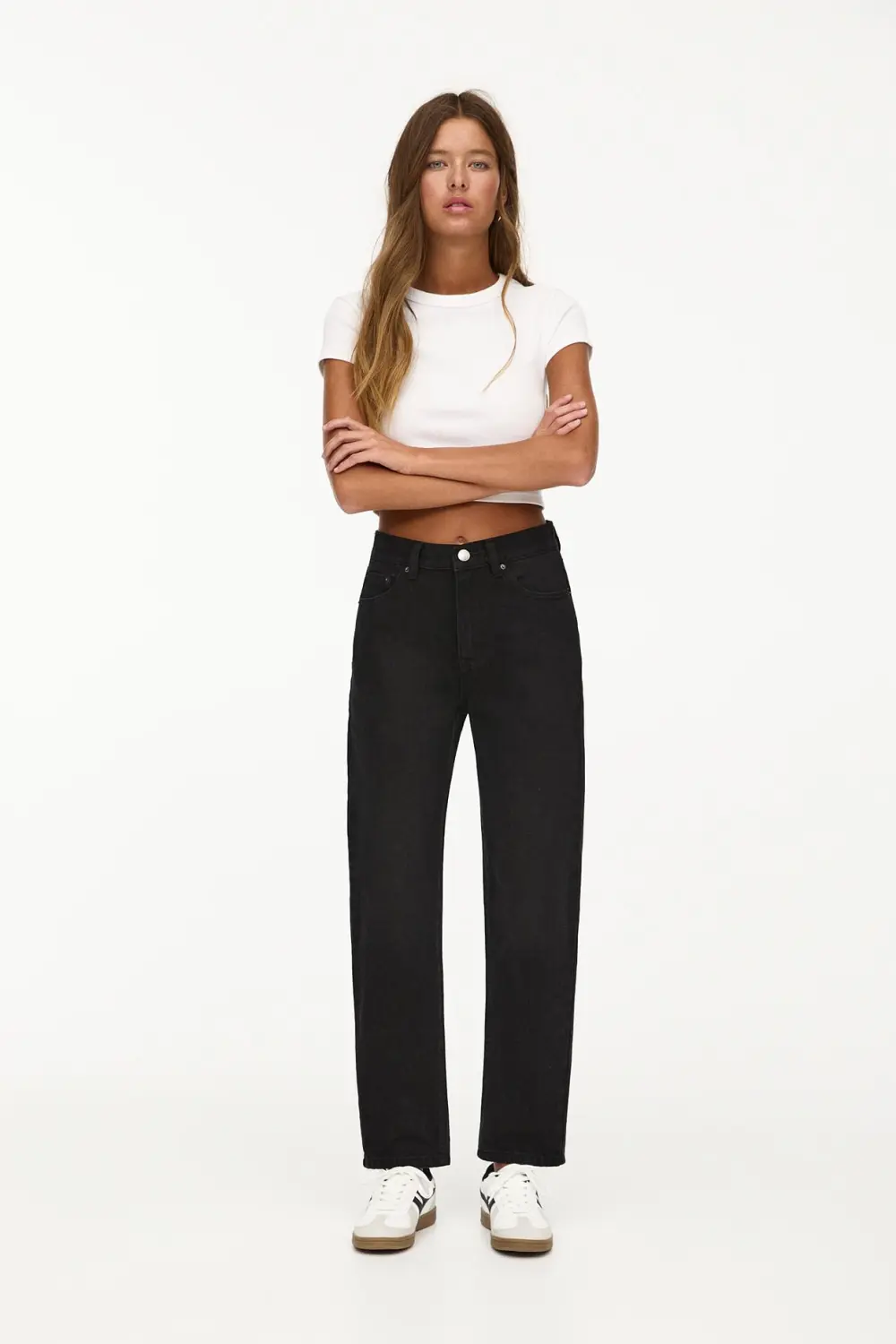 Jeans mom básicos