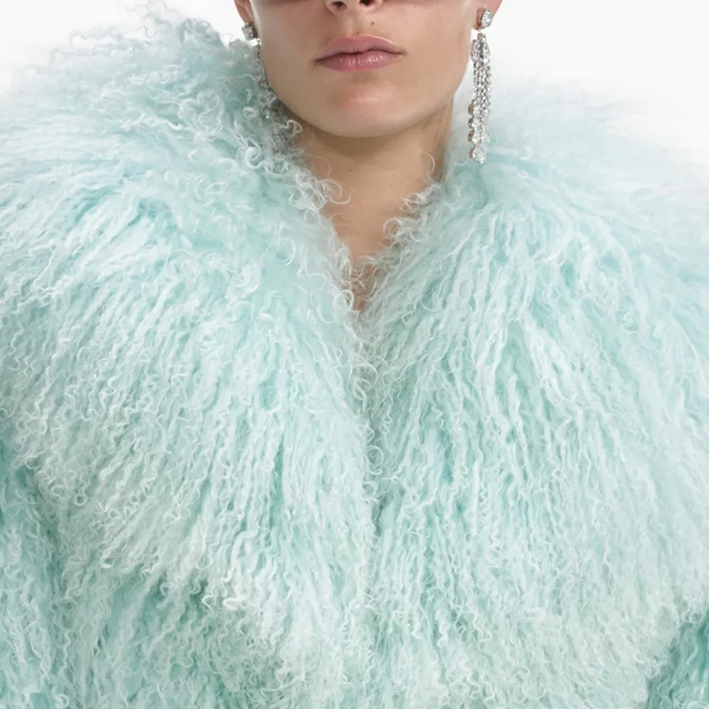 Green Shearling Jacket