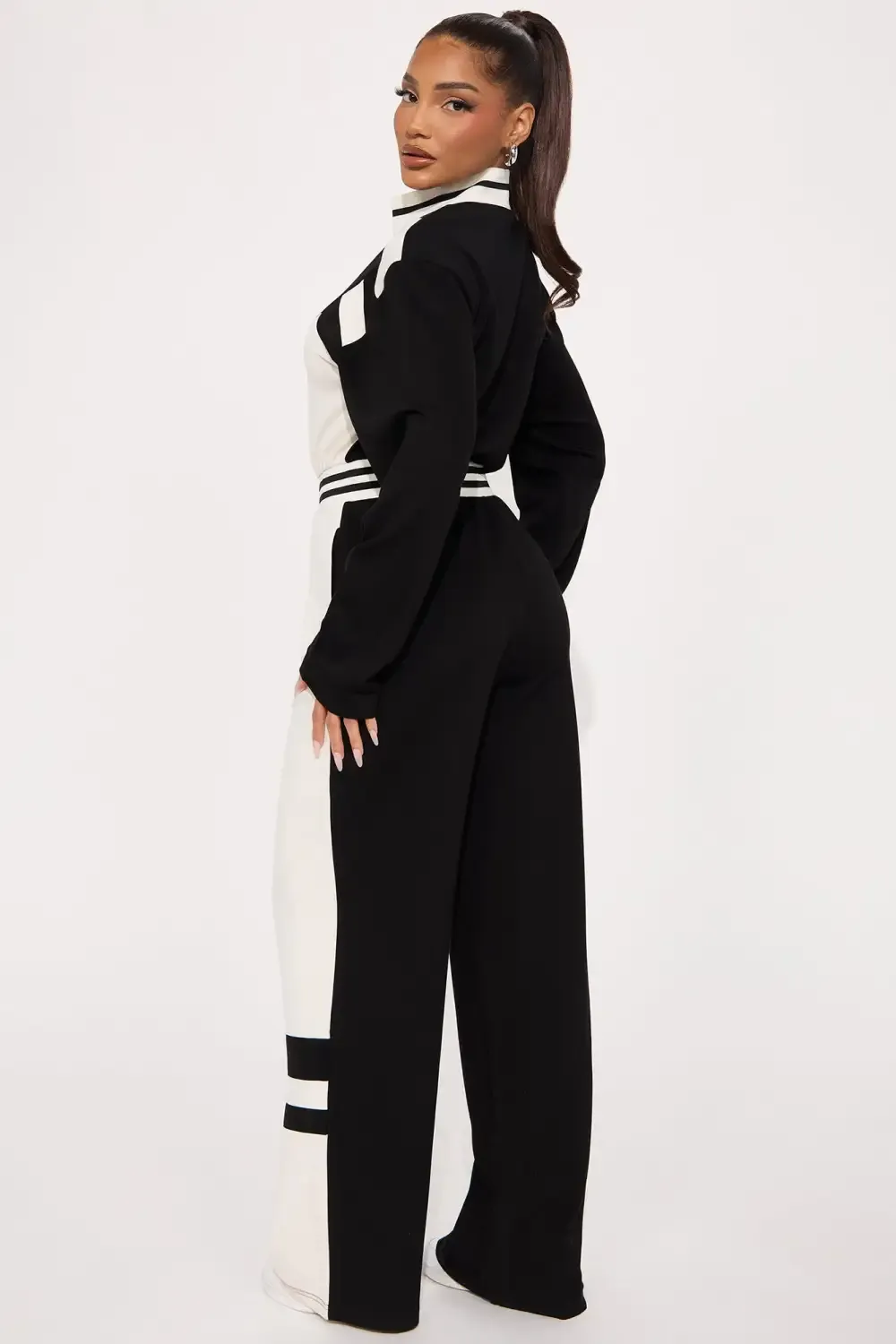 Running On Coffee Jumpsuit - Black/combo