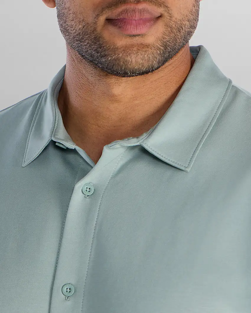 Lux Short Sleeve Button Down