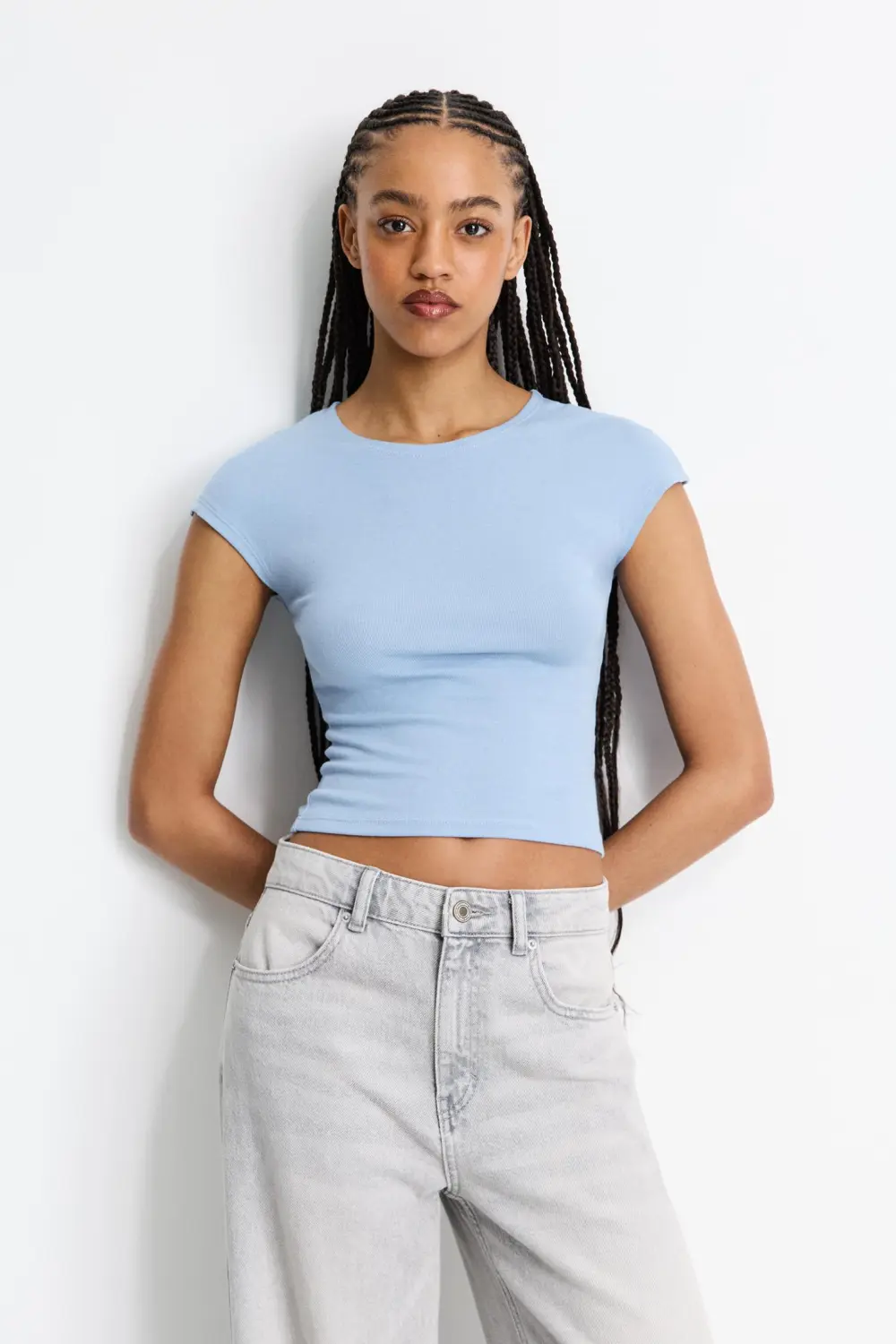 Camiseta ajustada manga entera