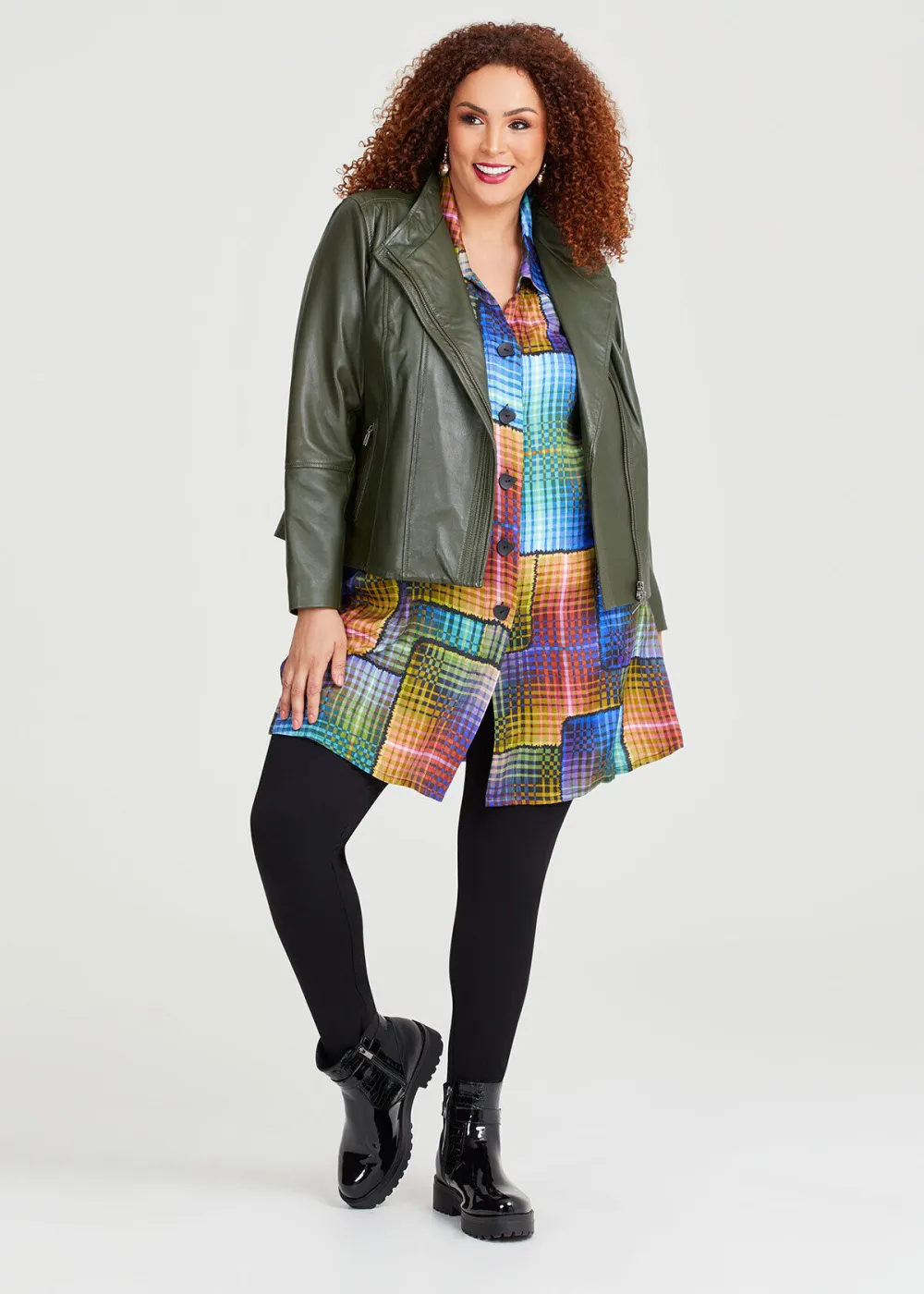 Natural Amore Check Shirt