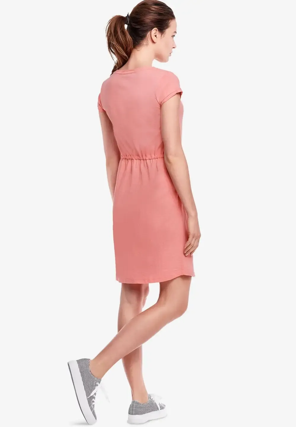 Knit Drawstring Dress
