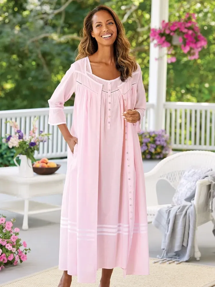 Eileen West Summer Breeze Cotton Robe