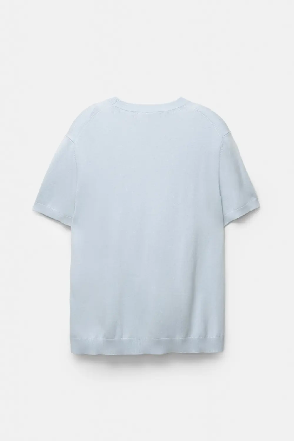 Short sleeve knit T-shirt