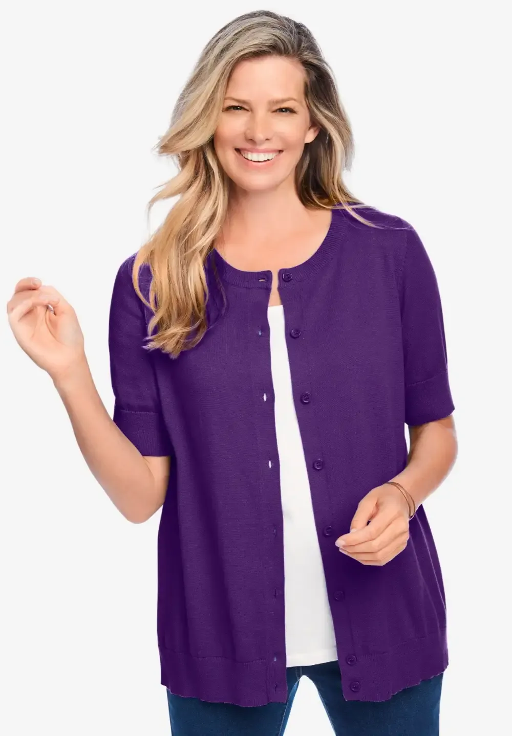 Perfect Elbow-Length Sleeve Cardigan