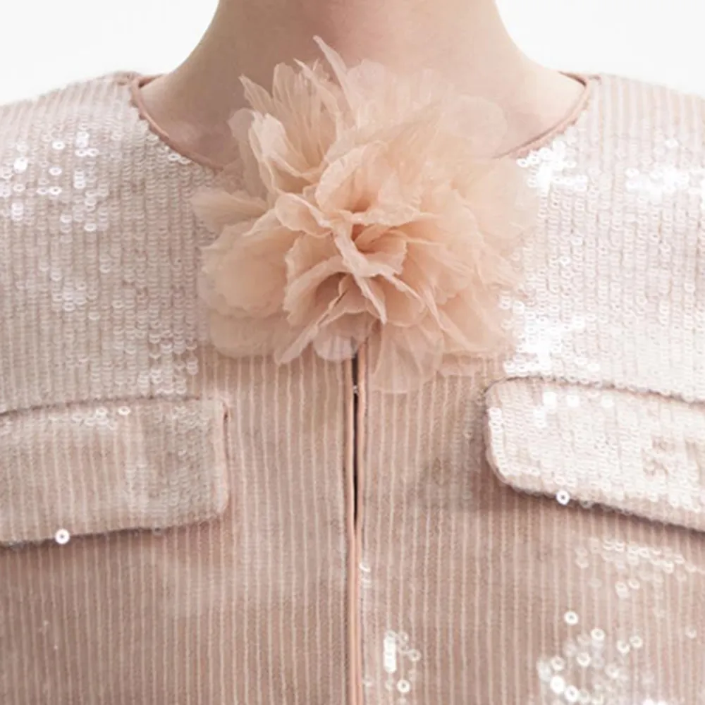 Champagne Sequin Jacket