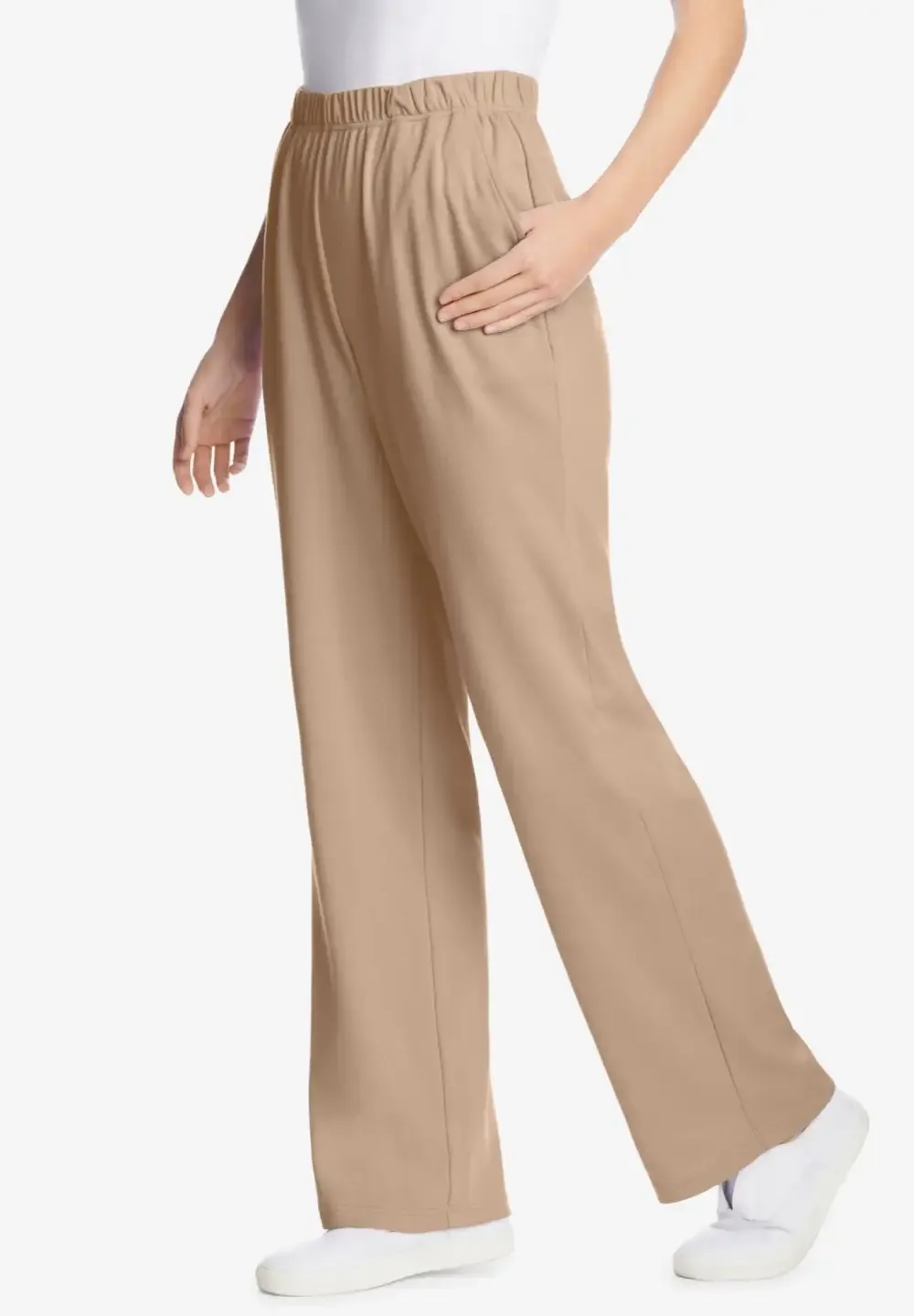 7-Day Knit Wide-Leg Pant