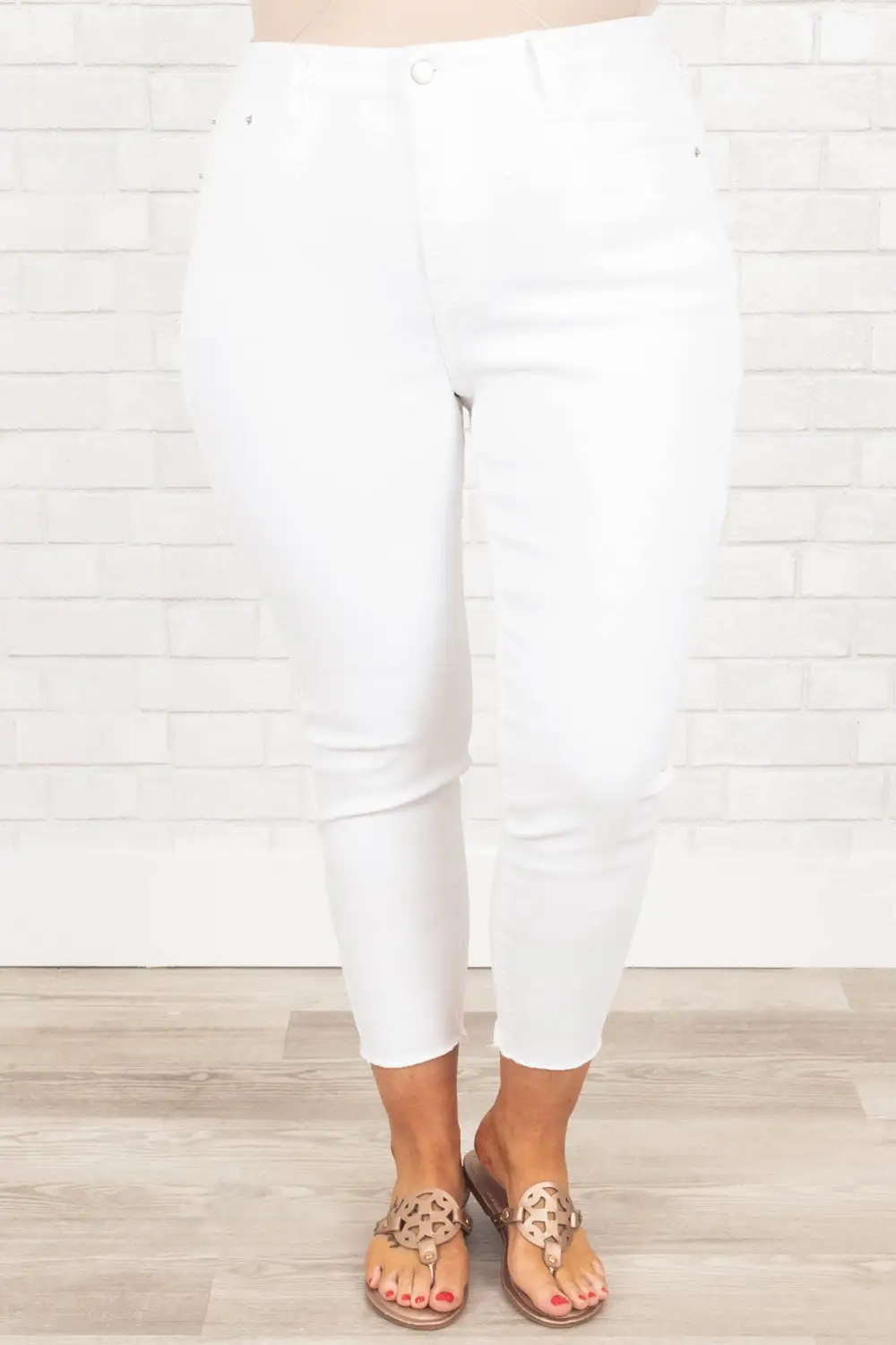 Own Your Moment Jeans, White