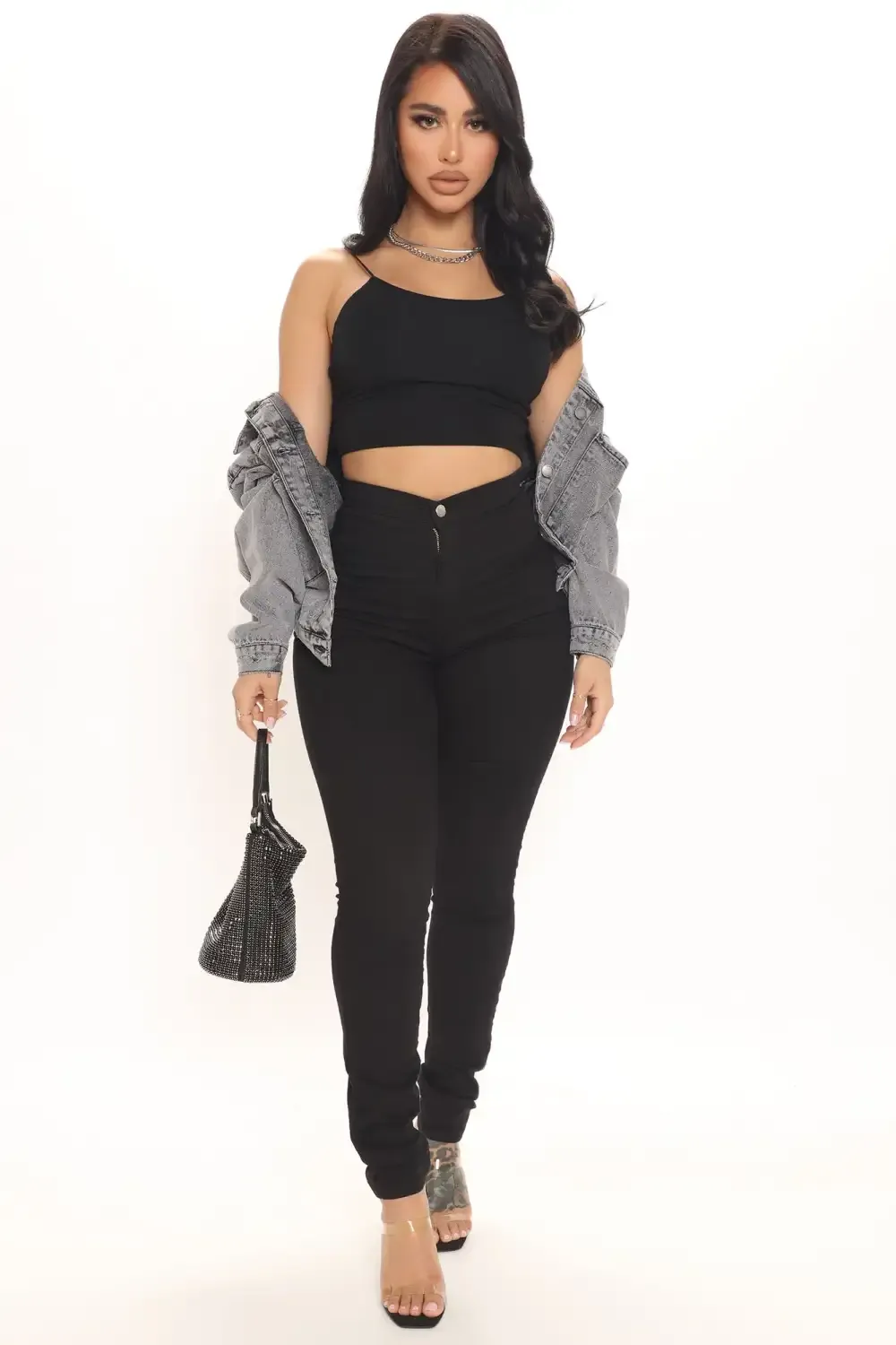 Jeanius Denim Jacket - Grey