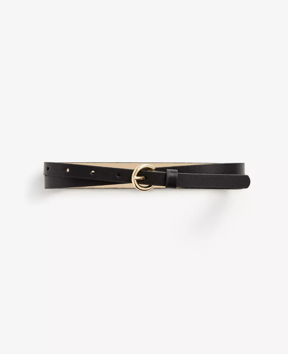 Skinny Leather Belt