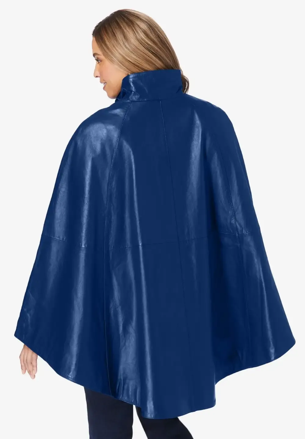 Leather Poncho
