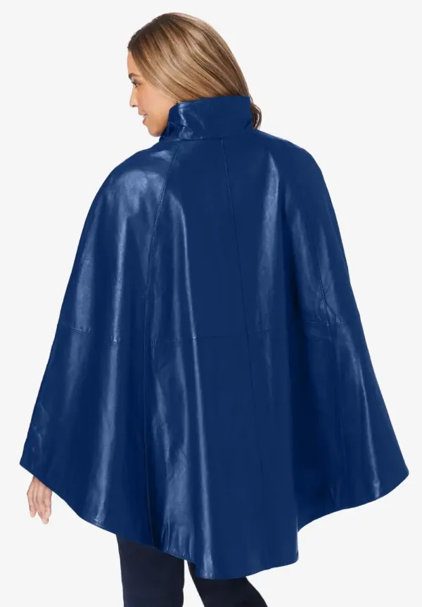 Leather Poncho