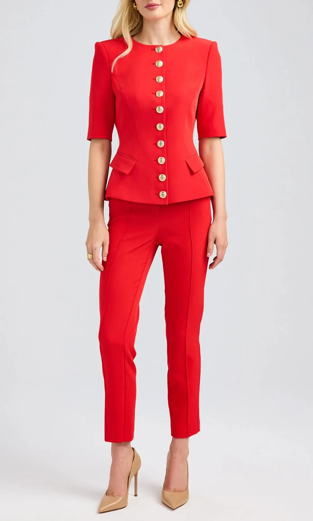 Adriana Crepe Jacket