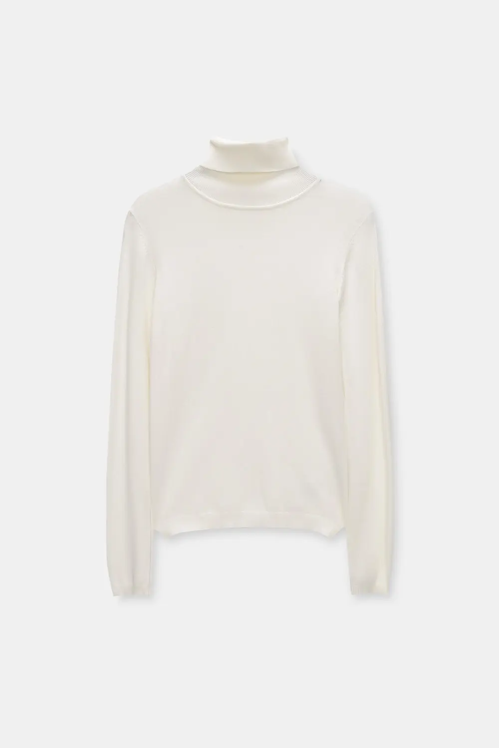 Jersey básico cuello alto