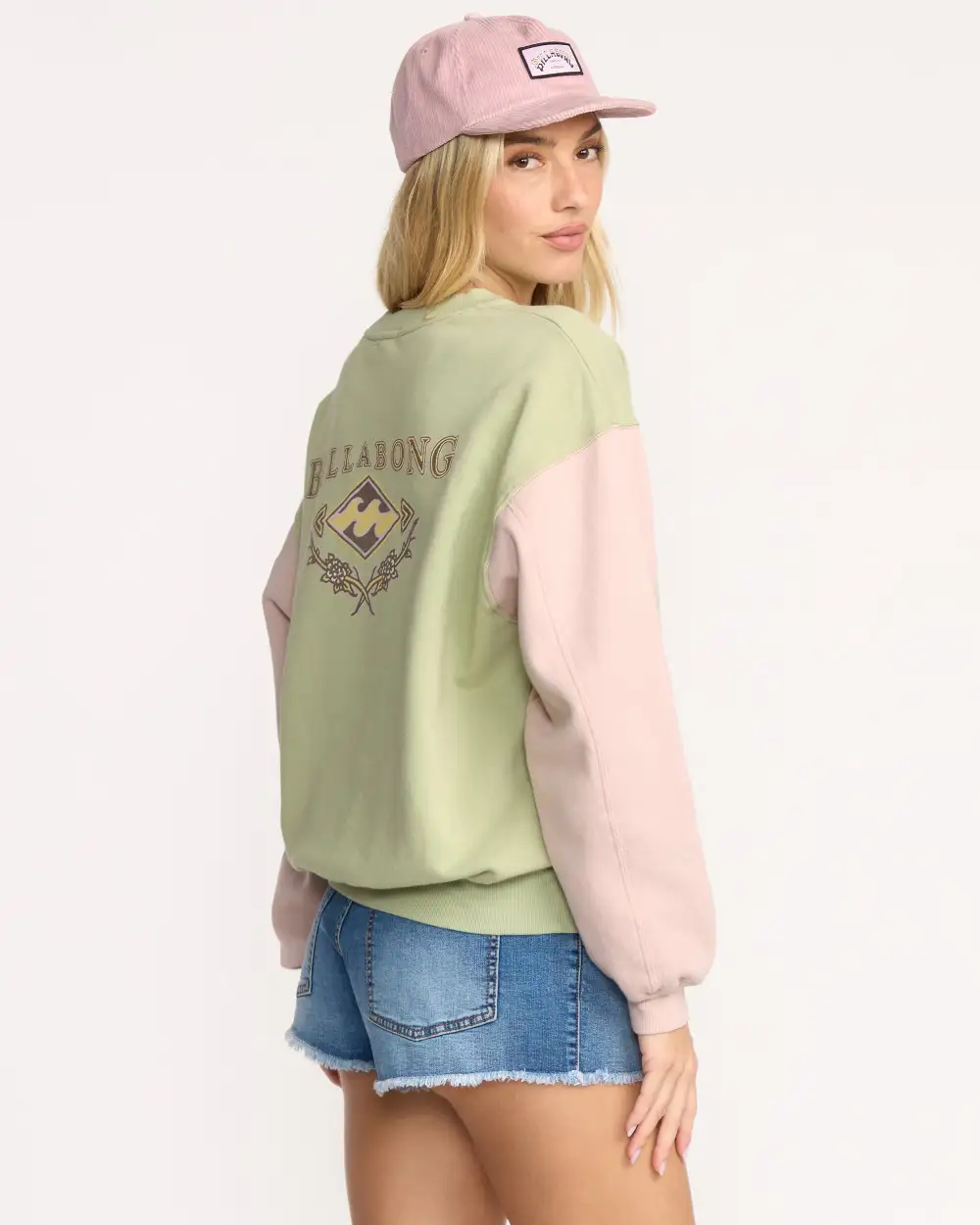 The Original Vibes Kendal Crewneck Sweatshirt - Pistachio