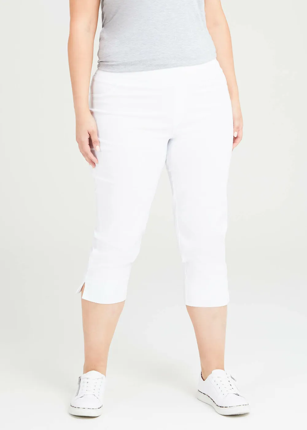 Expose Split Hem Crop Pant