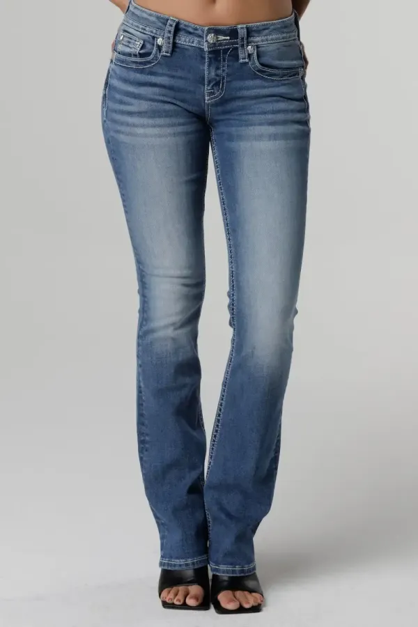 Pendulous Dreamcatcher Bootcut Jeans