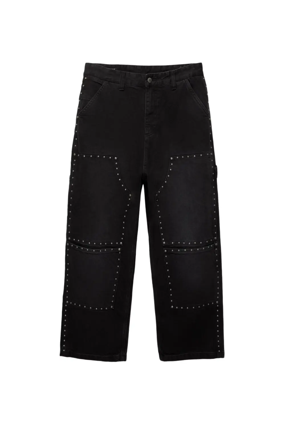 Studded carpenter jeans