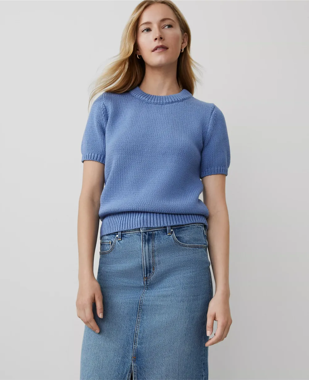 Weekend Collection Chunky Wedge Sweater Tee