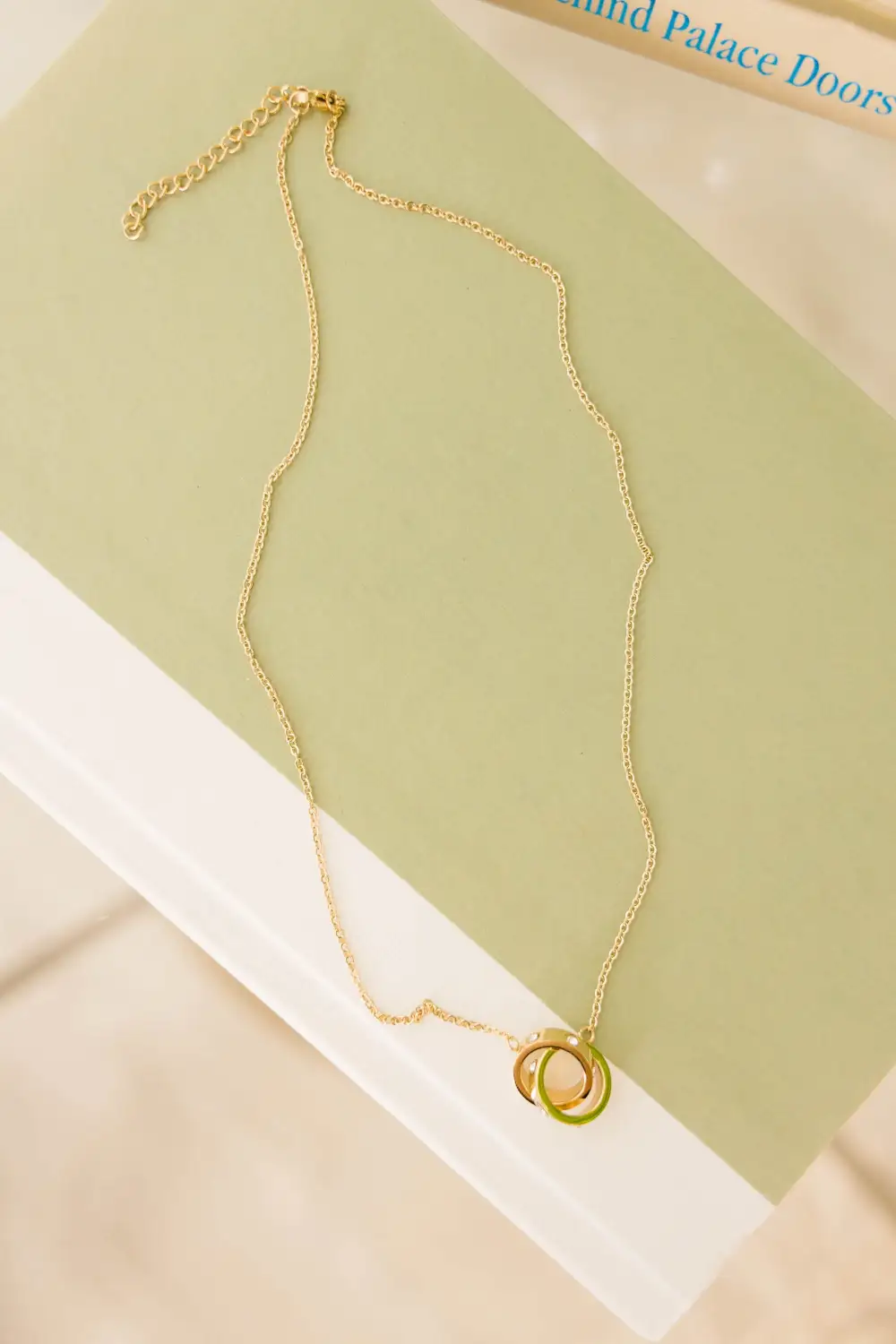 We Fell In Love Necklace, Gold