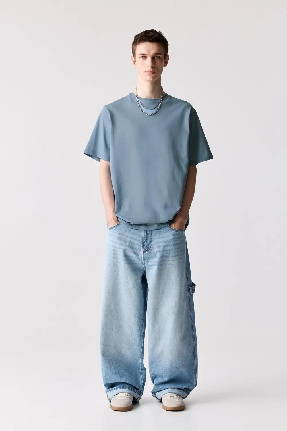 Basic short sleeve cotton T-shirt