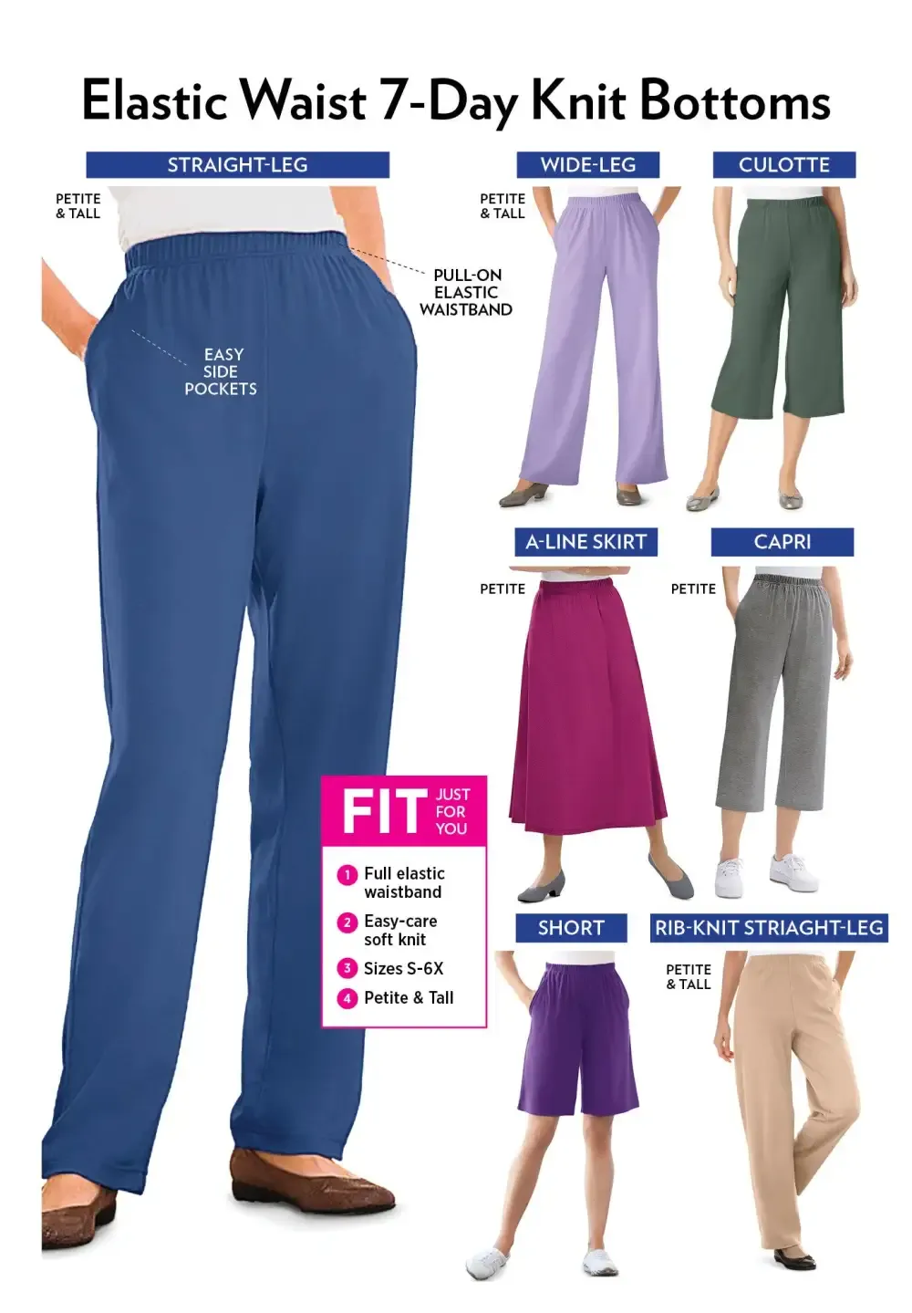 7-Day Knit Capri