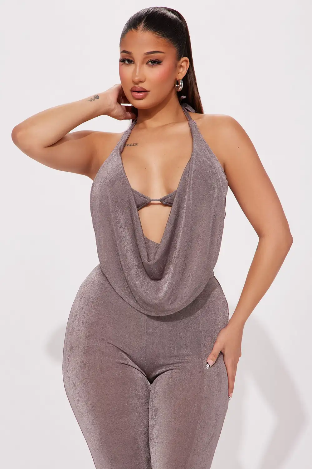Weekend Lineup Legging Set - Grey