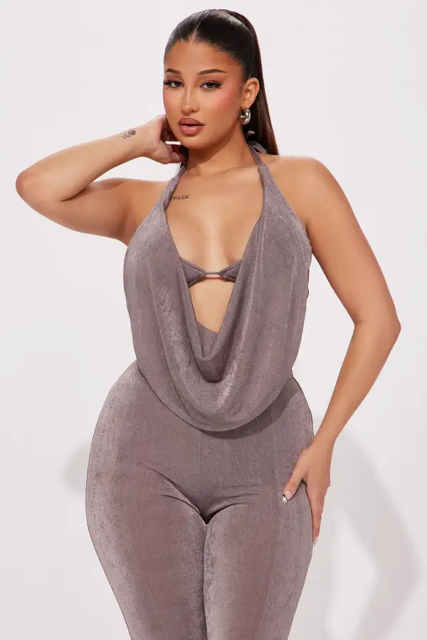 Weekend Lineup Legging Set - Grey