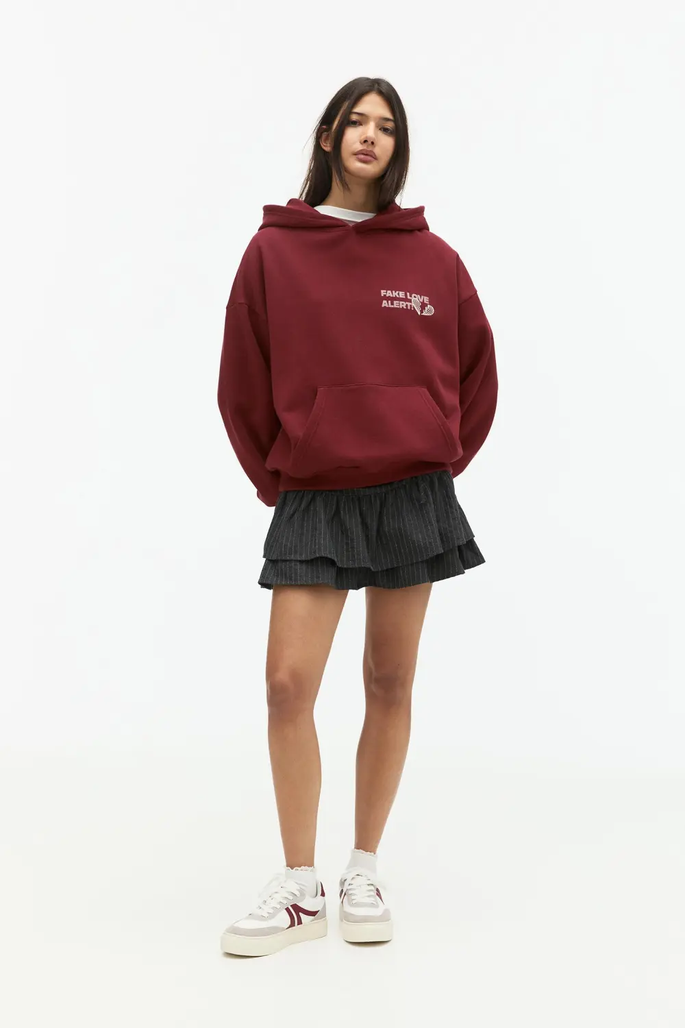 Sudadera capucha Love