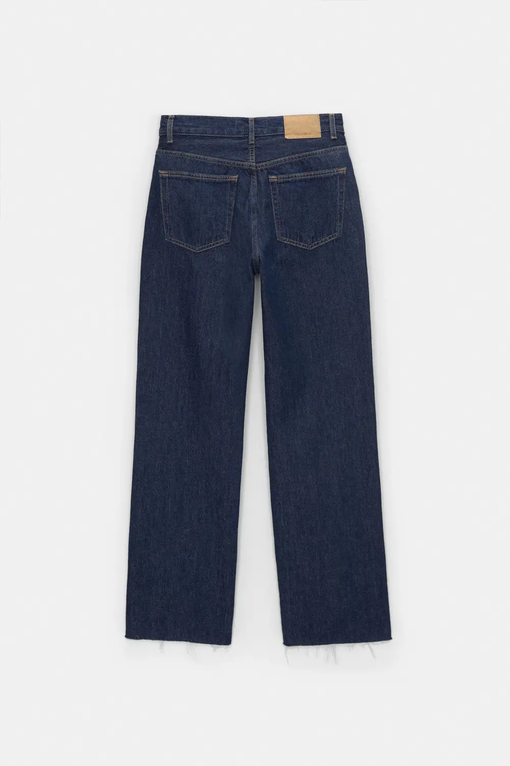 Jeans rectos tiro alto