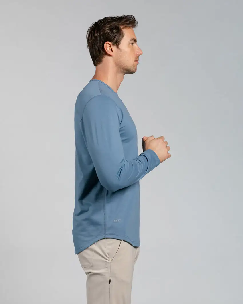 Drop-Cut Long Sleeve: Bylt Signature