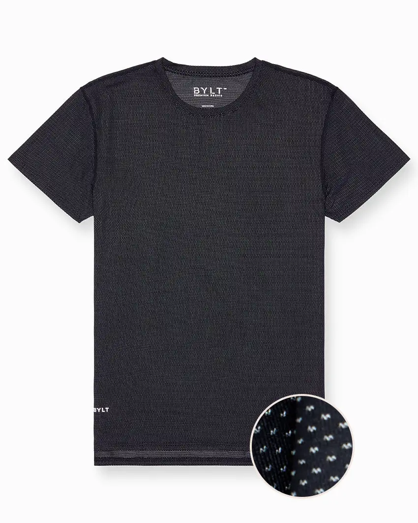 Pulse Short Sleeve Split Hem