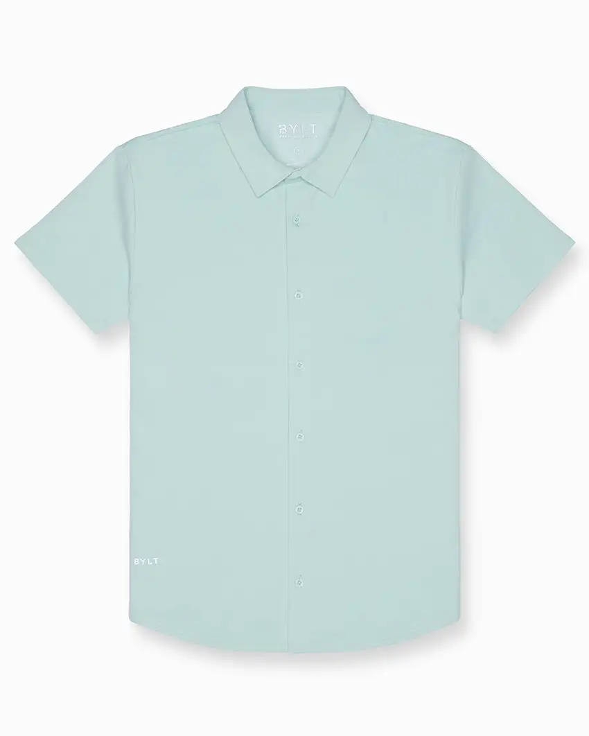 Lux Short Sleeve Button Down