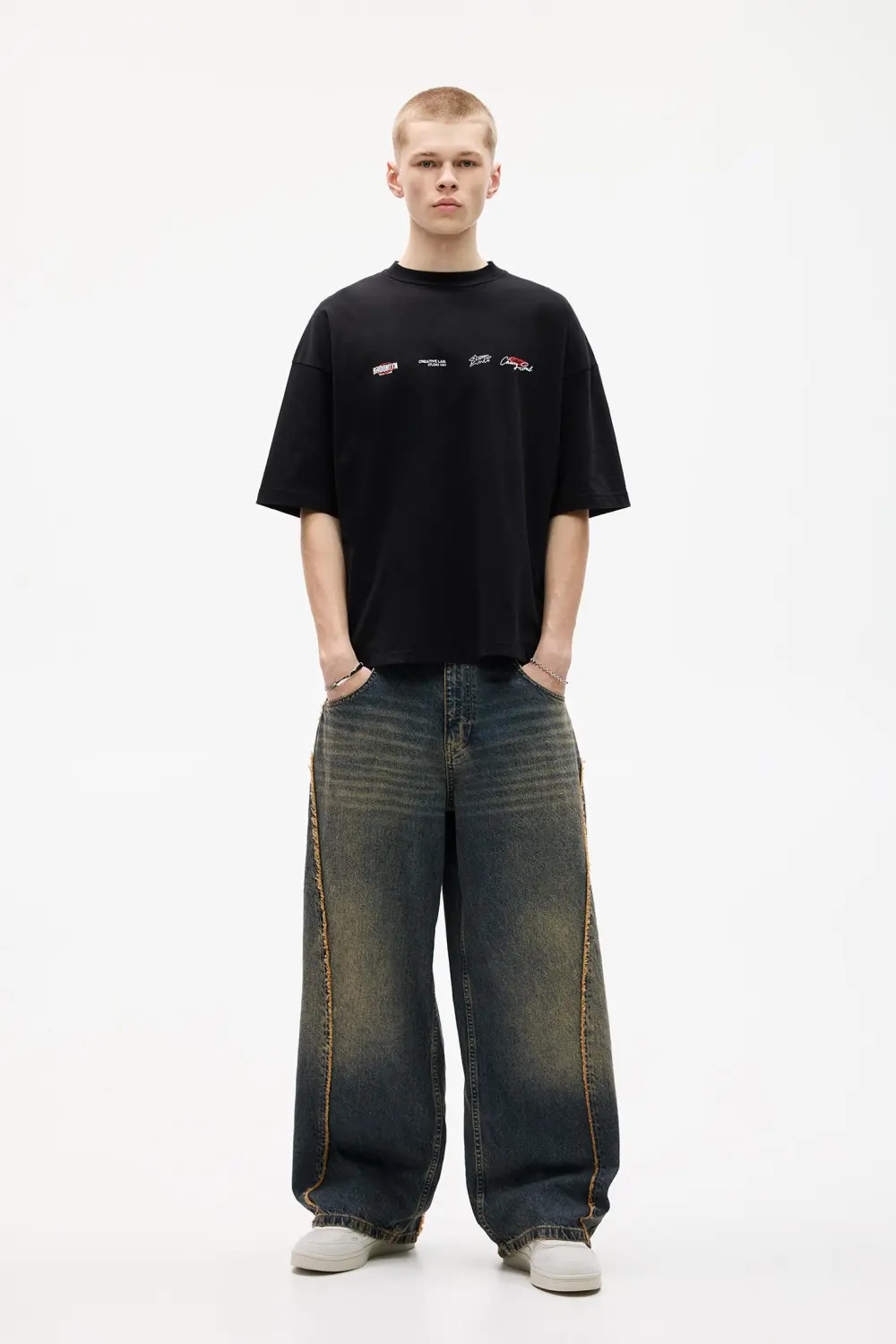 STWD T-shirt with cherry graphic