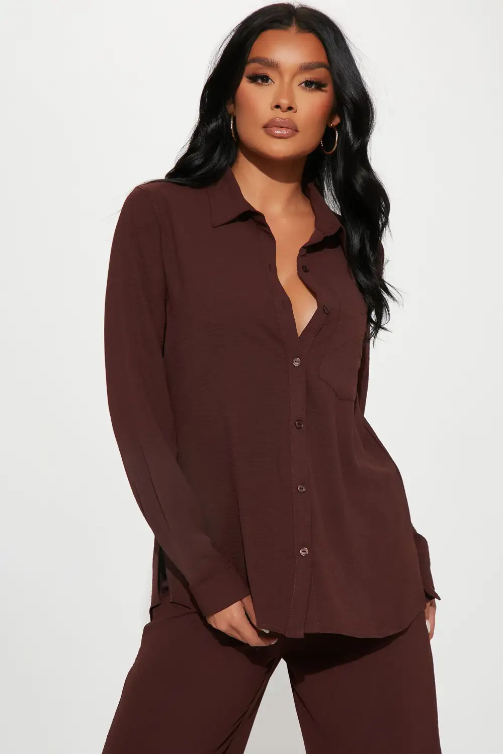 Makenzie Pant Set - Brown