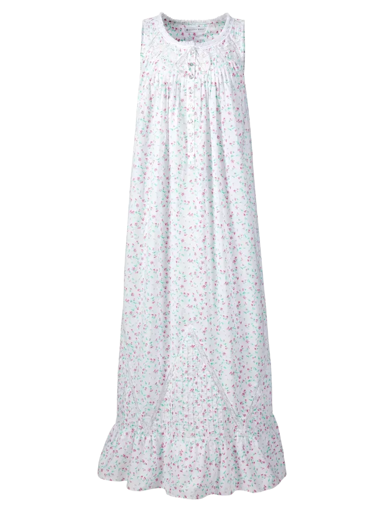 Eileen West Moonlight Sonata Long Cotton Lawn Nightgown