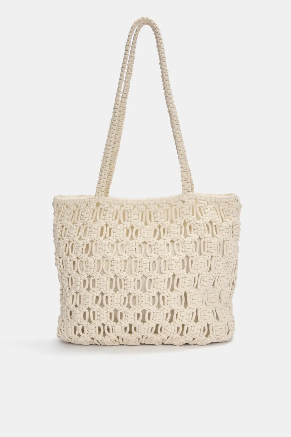 Bolso shopper crochet