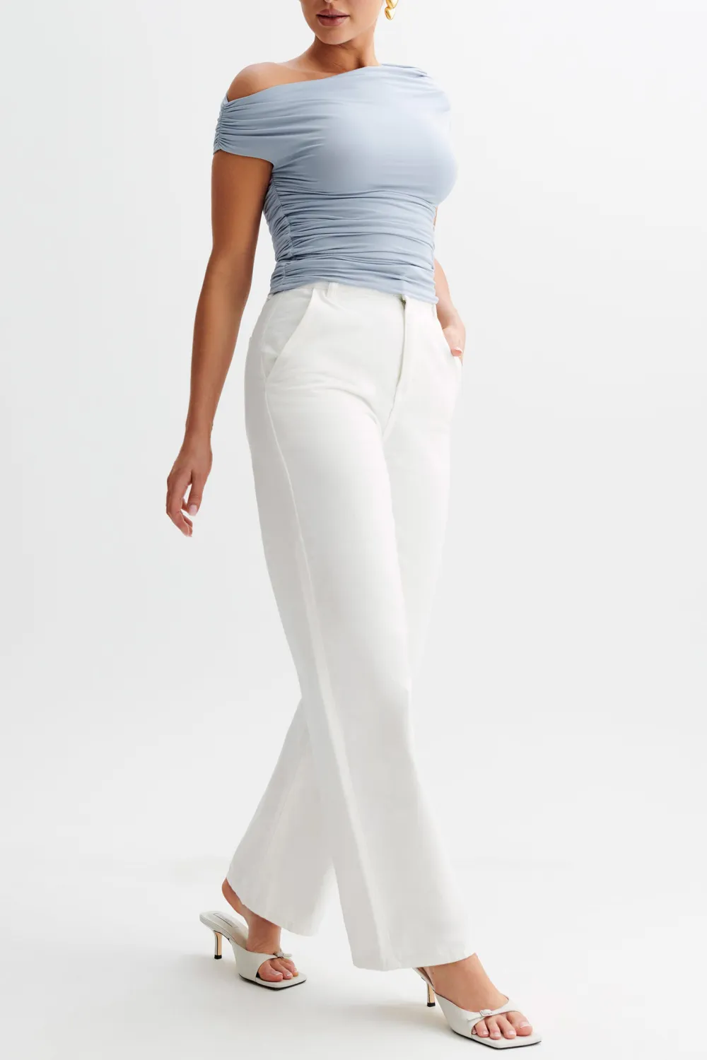 Slinky Ruched Top