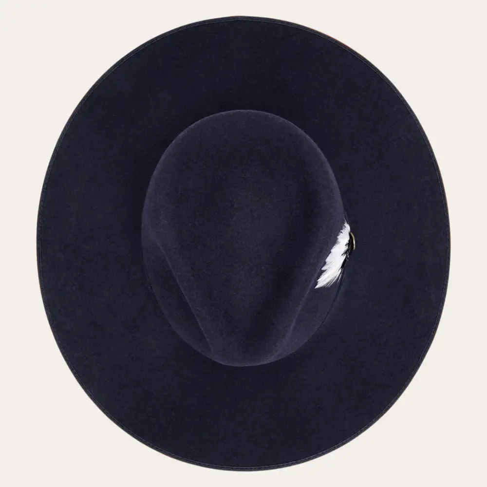 Midtown Wide Flat Brim Hat
