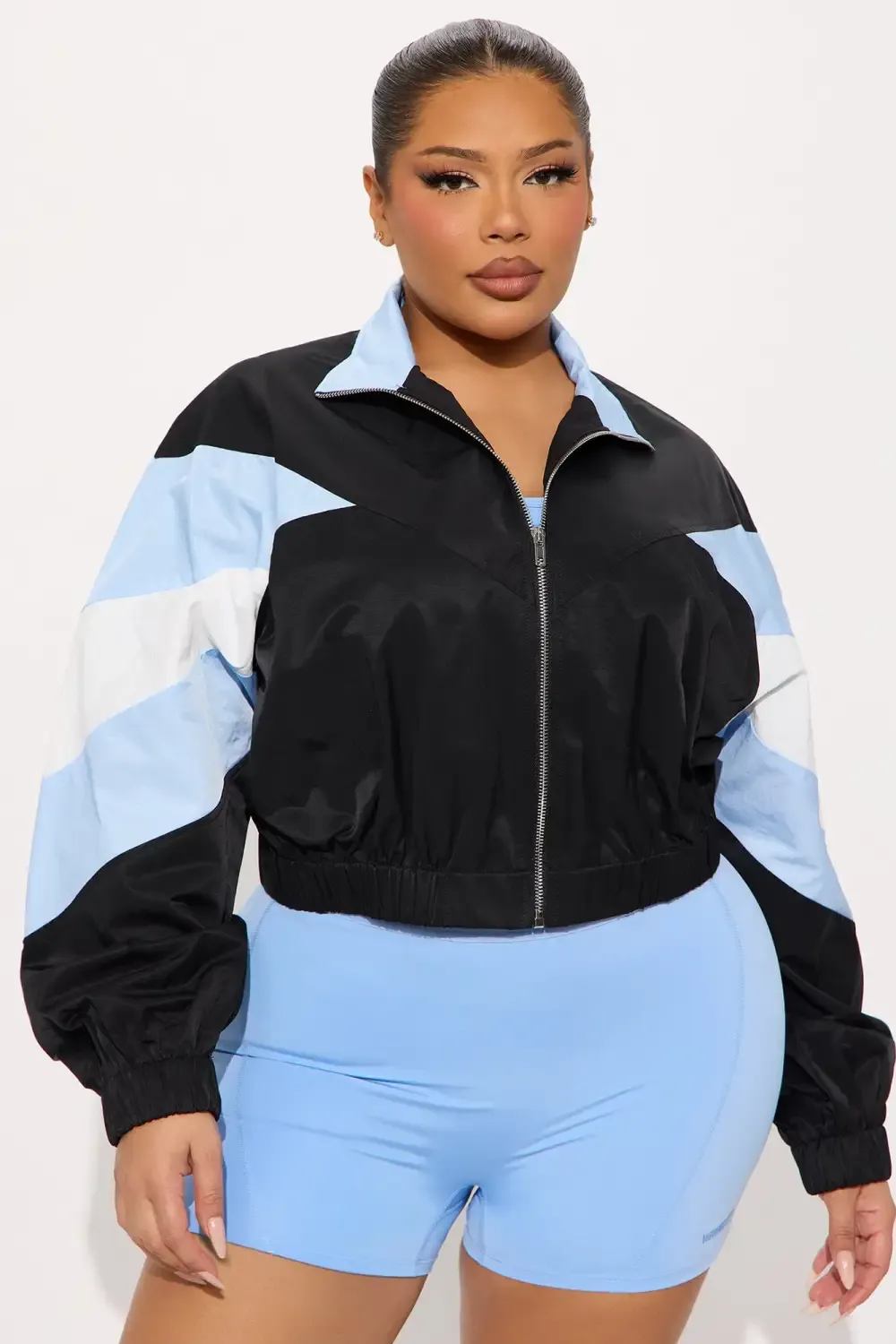 Fierce Flex Active Jacket - Black/combo