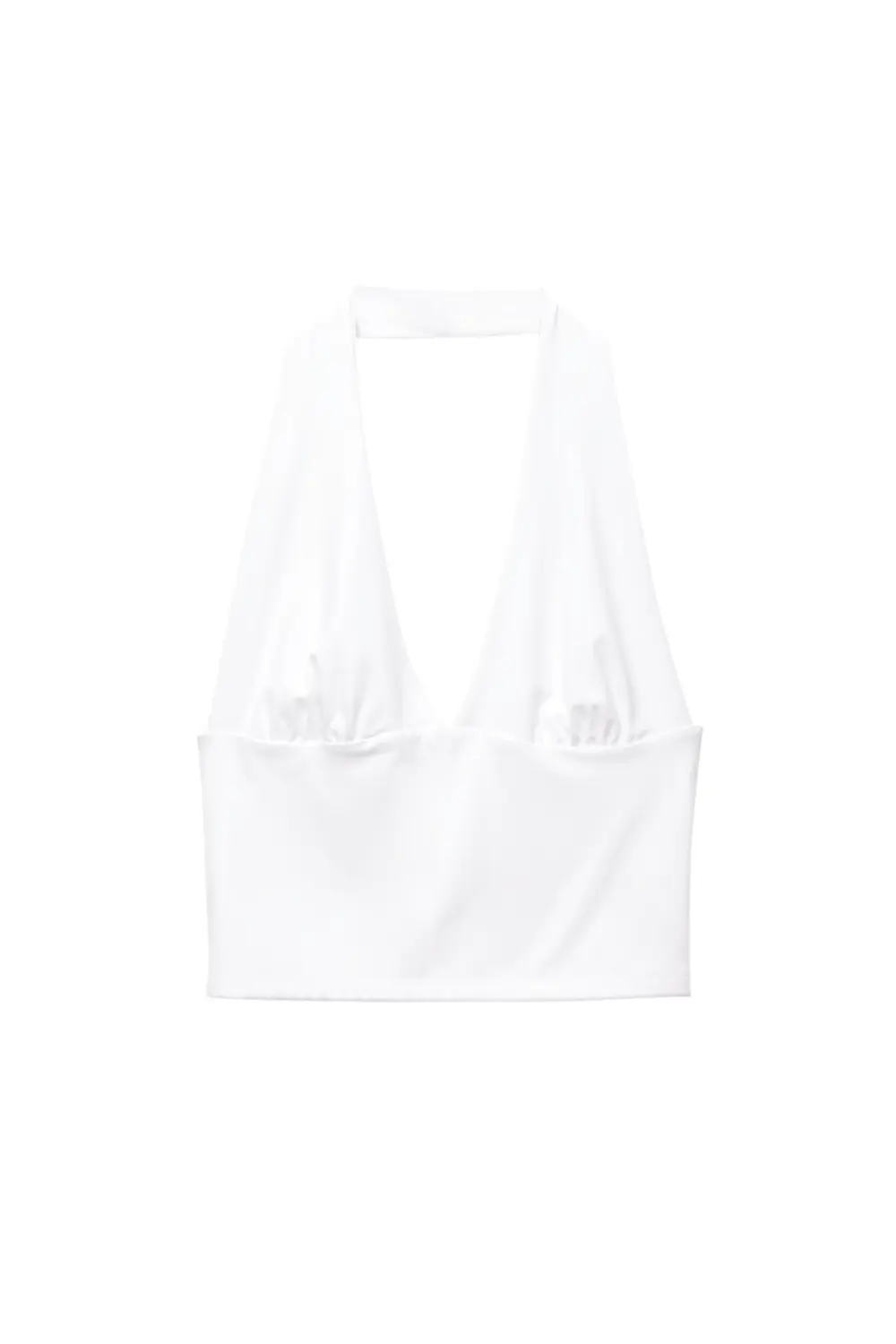 Open-back halter top