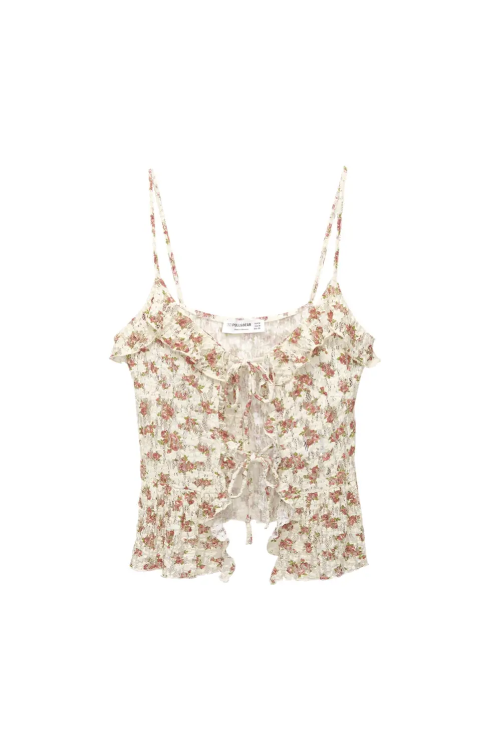 Floral lace top