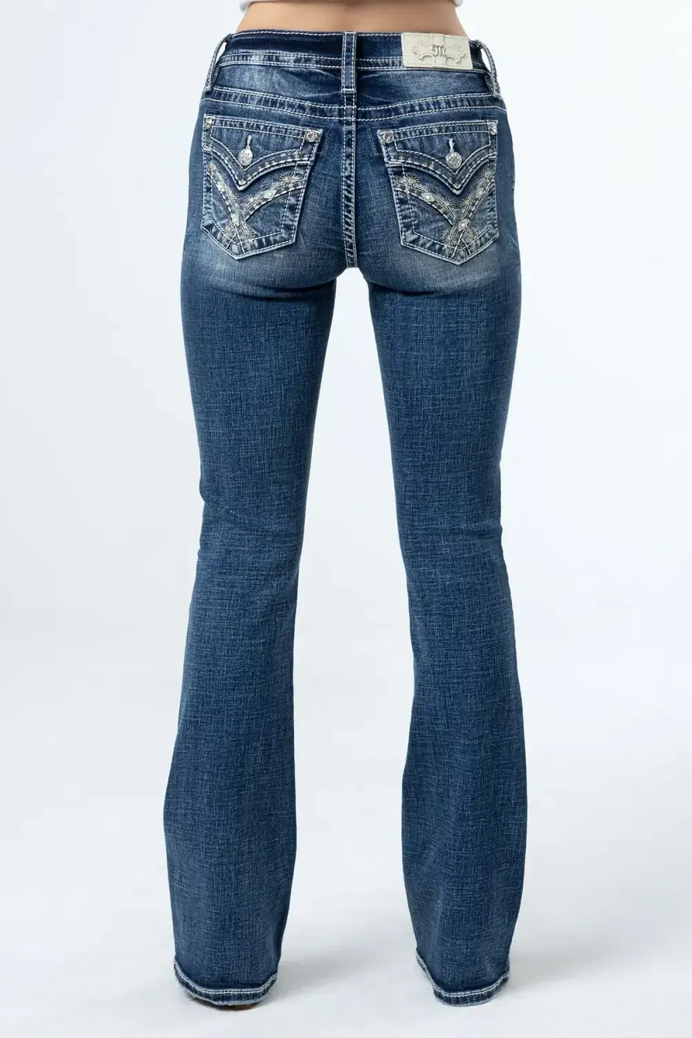 Cross Stars Bootcut Jeans