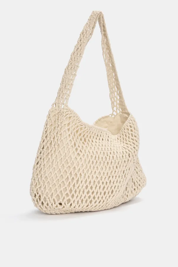 Bolso shopper rejilla