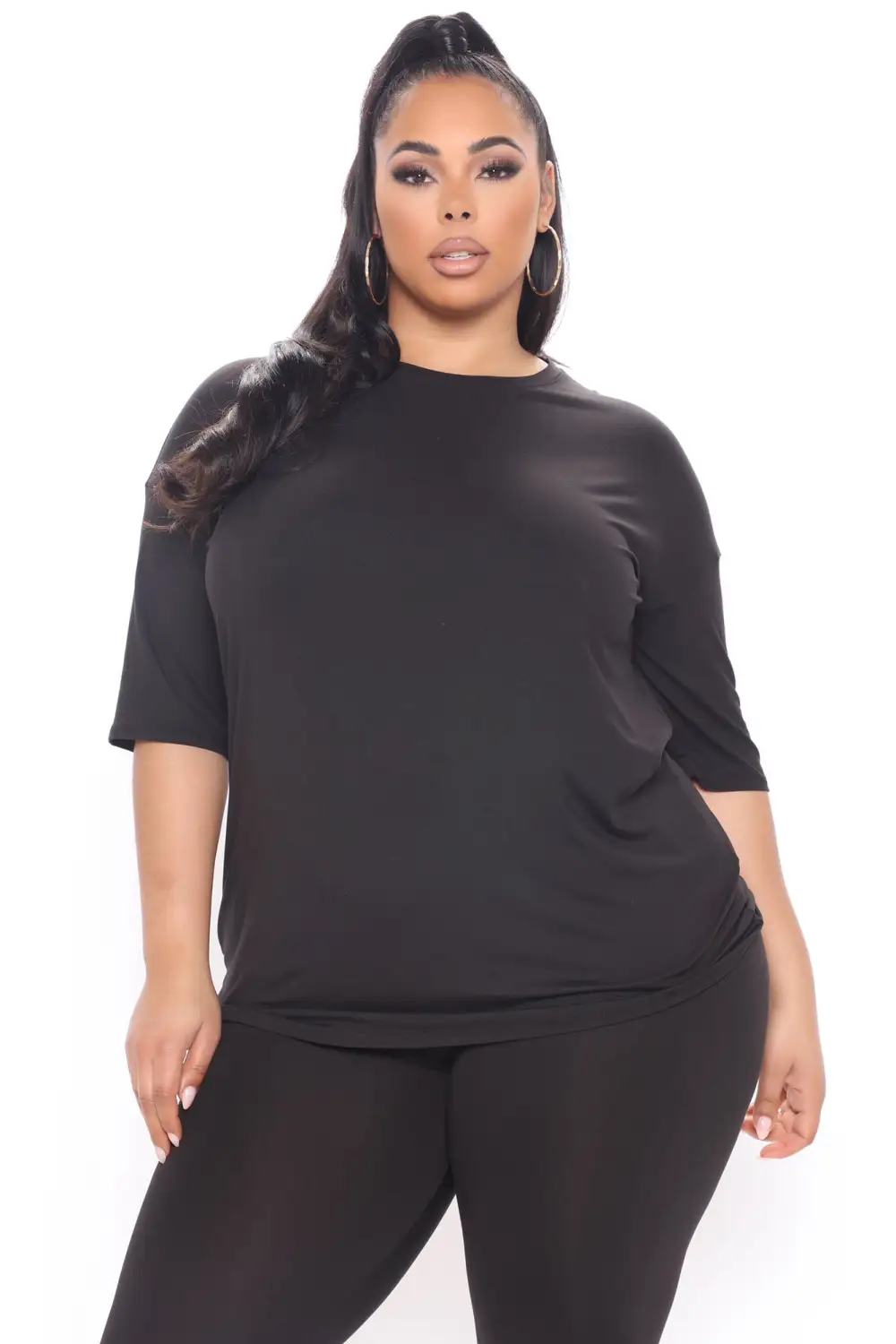 Weekend Vibes Legging Set - Black
